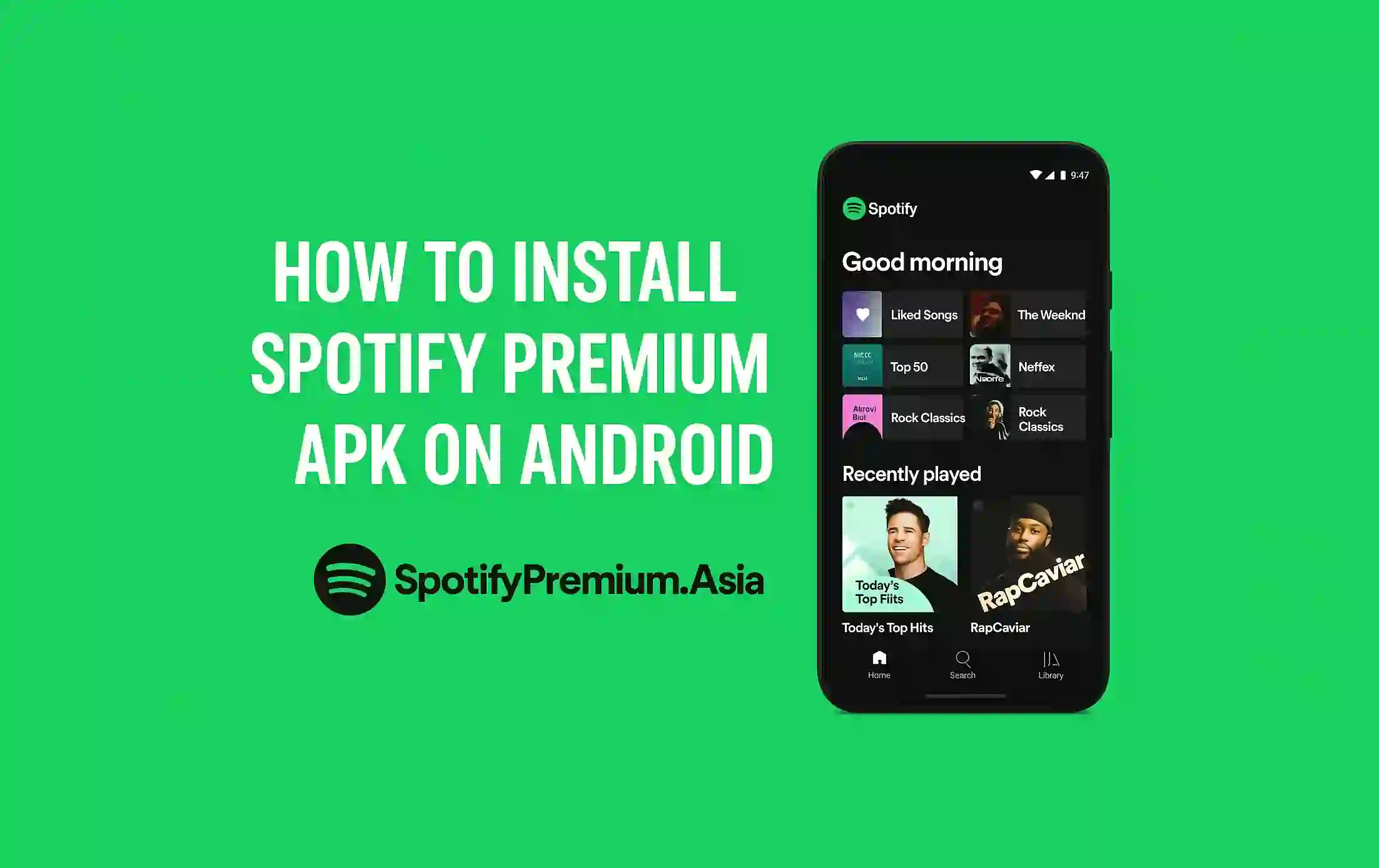 Spotify APK on Android