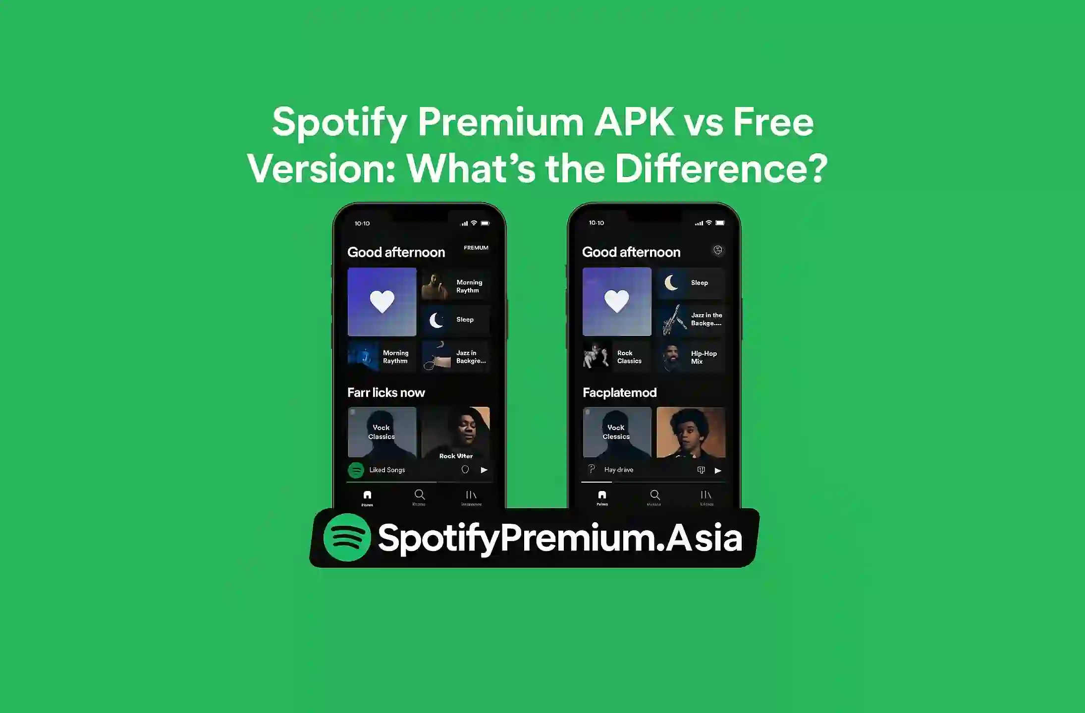 Spotify Premium APK vs Free Version